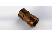 Fittings - JCH Kontraventil 2180 rødgods 1 1/2" - 430357-811