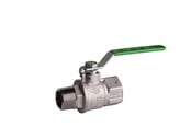 Fittings - Pettinaroli TEA kuglehane m/St greb grøn 51EU muffe/nippel 1/2" - 51EU/1-004