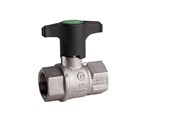 Fittings - Pettinaroli TEA kuglehane m/T greb grøn 52TEU muffe/muffe 1" - 52TEU-008