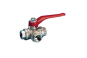 Fittings - Pettinaroli kuglehane 3-vejs 240N/L 3/4" - 240NL-006