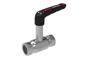 Fittings - Broen Ballofix® Full Flow kugleventil rustfri muffe/muffe 1 1/2" x 1 1/2" høj - 2040002001-0100