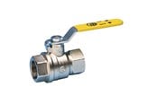 Fittings - Pettinaroli kuglehane m/lige greb gas G51 muffe 1 1/2" - G51-011