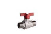Fittings - Pettinaroli kuglehane med t greb nippel 52/2 1/2" - 52EUR/2-004