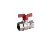 Fittings - Pettinaroli kuglehane med t greb muffe/muffe 52 1" - 52EUR-008