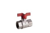 Fittings - Pettinaroli kuglehane med t greb muffe/muffe 52 3/4" - 52EUR-006
