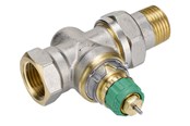 Radiatorer og ventiler - Danfoss RA-DV 15 dynamisk radiatorventil ligeløbende 1/2" - 013G7714
