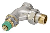 Radiatorer og ventiler - Danfoss RA-DV 15 dynamisk radiatorventil vinkelløbende 1/2" - 013G7713