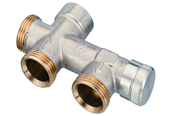 Radiatorer og ventiler - Danfoss RA-KE gulvtilslutning 3/4" 1 strengs - 013G3366