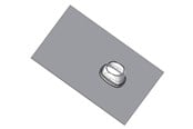 Kedler og skorstene - Metalbestos Aftræk connext taginddækning 5-45° flex 60/100-80/125 mm - 342935126
