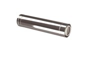 Kedler og skorstene - Bosch aftræksrør balanceret dn80/125 rustfrit stål 1 m - 7738112698
