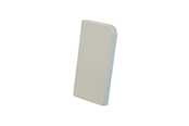 Radiatorer og ventiler - Gabotherm Endestykke venstre, hvid - 334627000