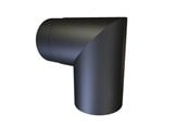 Kedler og skorstene - Metalbestos Knærør 90° 6" - 318414150