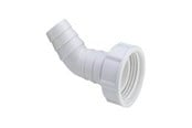 Afløb - Viega Slangeforskruning 45° 1" x 20-24 mm kunststof - 102999