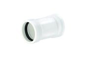 Afløb - Wavin 50 mm wafix pp skydemuffe hvid - 1440110