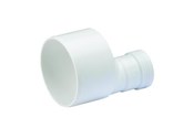 Afløb - Wavin 40/32 mm wafix pp reduktion hvid - 1440703