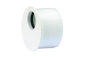 Afløb - Wavin Wafix pp reduktion kort 75 x 50 mm hvid - 1440764