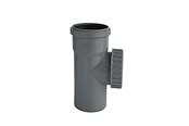 Afløb - ALIAXIS Ht-pp (amax pro) ø110 mm renserør med dæksel - CZW-110-000-000-GD