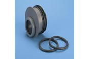 Afløb - Wavin 110/50 mm pp reduktion for spids grå - 2450787