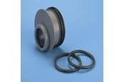 Afløb - Wavin 75/50 mm pp reduktion for spids grå - 2450784