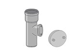 Afløb - Girpi Friaphon ø110 mm renserør - STA110