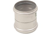 Afløb - Blücher skydemuffe 75 mm rustfri/syrefast - 842.075.075 S