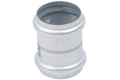 Afløb - Blücher skydemuffe 50 mm rustfri/syrefast - 842.050.050 S