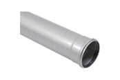 Afløb - Blücher afløbsrør 110X2000 mm muffe rustfri/syrefast - 811.200.110 S