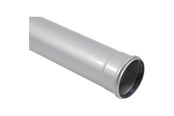 Afløb - Blücher afløbsrør 110X1000 mm muffe rustfri/syrefast - 811.100.110 S