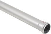 Afløb - Blücher afløbsrør 50X2000 mm muffe rustfri - 811.200.050