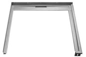 Bruseafskærmninger, brusekabiner og tilbehør - Unidrain glassline fast modul højrestillet brusevæg 900 x 900 mm - 5002.0909