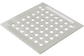 Afløb - Blücher rist 140X140 mm uden skruehul - 610.150.411