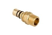 Alu-pex systemer - Geberit mepla overgang med udvendigt gevind: d=50mm, r=1 1/2 - 606.537.00.5