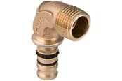 Alu-pex systemer - Geberit mepla bøjning 90° med udvendigt gevind: d=16mm, r=1/2 - 601.252.00.5