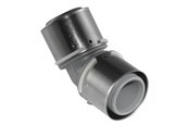 Alu-pex systemer - Uponor Presbøjning 45° ppsu uponor 40x40 mm - 1046388