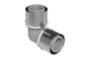 Alu-pex systemer - Uponor Presvinkel ppsu uponor 90° 40x40 mm - 1046386