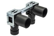 Pex-systemer - Uponor Koblingsdåse uponor pex q&e m7a dobbelt 15 mm x 1/2 - 1086204