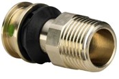 Alu-pex systemer - Viega Raxofix overgang 16 x 3/4" muffe/nippel rødgods - 646295