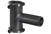 Vandforsyningsprodukter - +GF+ ELGEF Plus el tee 63 mm PN16 PE100-SDR11 - 753211611