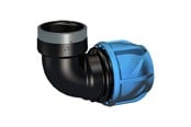 Vandforsyningsprodukter - +GF+ iJOINT vinkel muffe/muffe 32 mm x 1" - 158400029