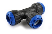 Vandforsyningsprodukter - Isiflo sprint tee 40 x 40 x 40 mm - 8211255