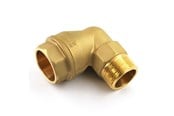 Vandforsyningsprodukter - Isiflo vinkel nippel 90° 32 mm x 3/4 - 6211244