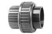 Plastrør og fittings - +GF+ Union pvc muffe/muffe 50 mm PN16 - 721510110