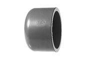 Plastrør og fittings - +GF+ Slutmuffe pvc 25 mm PN16 - 721960107