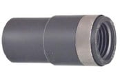 Plastrør og fittings - +GF+ Overgang pvc 40/32x1" n/mxm - 721910446