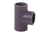 Plastrør og fittings - +GF+ Tee pvc 90° 40 mm PN16 - 721200109