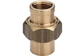 Gevindfittings - Viega Union muffe-muffe 3/4" rødgods - 446949