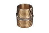 Gevindfittings - Viega Brystnippel 1/4" rødgods - 320416