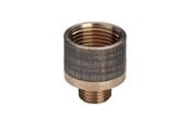 Gevindfittings - Viega Spidsmuffe 1 1/2" x 1 1/4" rødgods - 650865