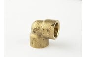 Gevindfittings - Isiflo Vinkel messing 90° muffe/muffe 2 - 5010033
