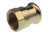 Pressrør og fittings - Vsh Fabrieken Overgang vsh muffe/muffe 22 mm x 1/2 cu - 4801335